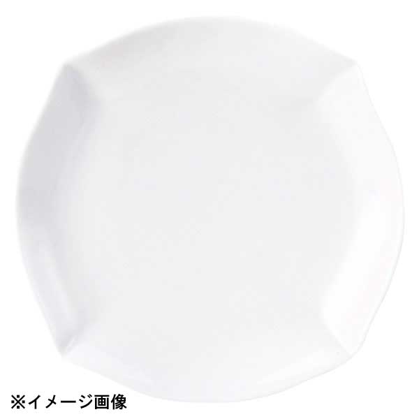 花伝 花笑み 白 17cm角皿 56000004