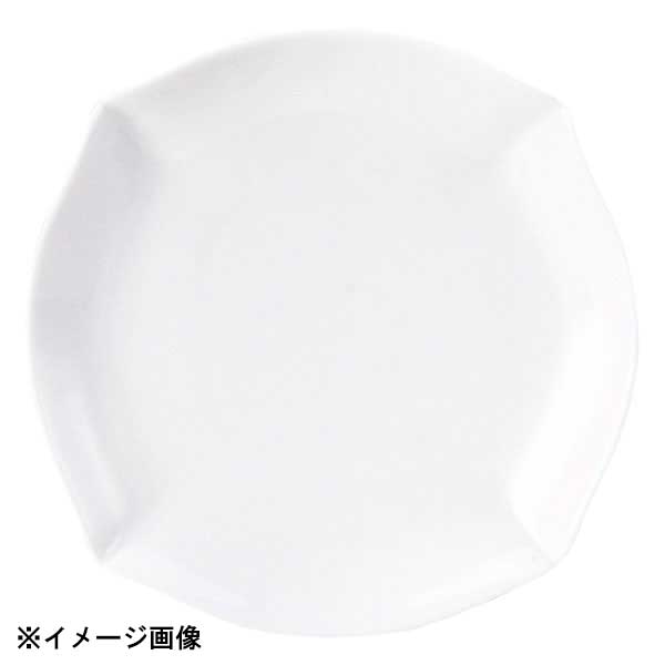 花伝 花笑み 白 13cm角皿 56000006