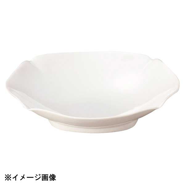 花伝 花笑み 白 16.5cm浅鉢 56000033