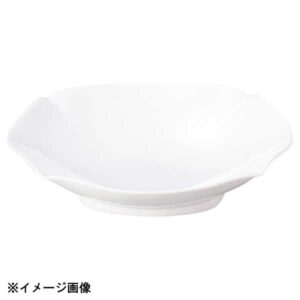 花伝 花笑み 白 13.5cm浅鉢 56000036