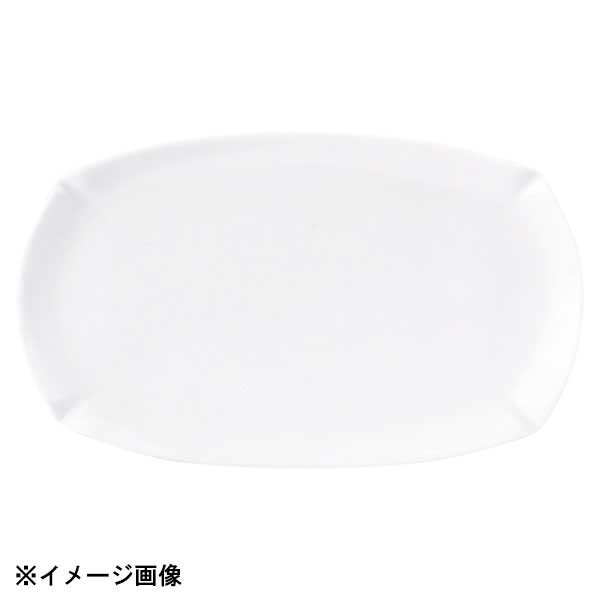 花伝 花笑み 白 25cm長角皿 56000070
