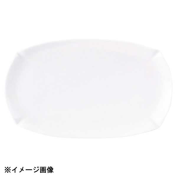 花伝 花笑み 白 19cm長角皿 56000074