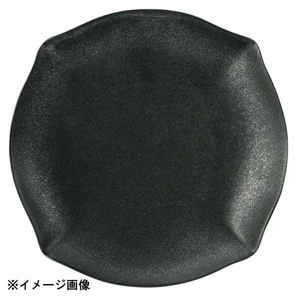 花伝 花笑み 黒化粧 20.5cm角皿 56030002