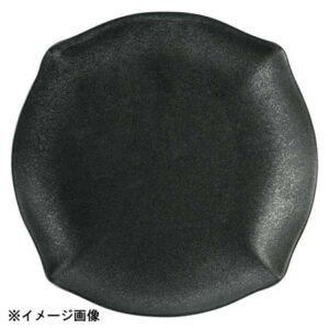 花伝 花笑み 黒化粧 17cm角皿 56030004