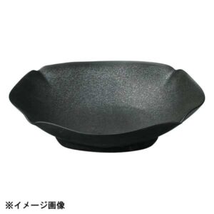 花伝 花笑み 黒化粧 16.5cm浅鉢 56030033