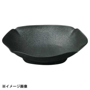 花伝 花笑み 黒化粧 13.5cm浅鉢 56030036