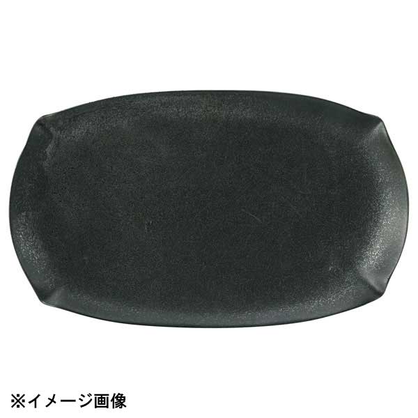 花伝 花笑み 黒化粧 22cm長角皿 56030072
