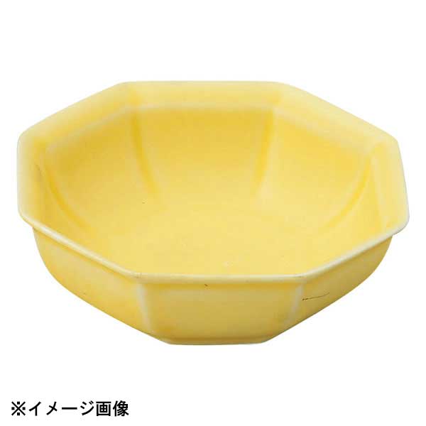 花伝 八角 黄 浅鉢 56465001