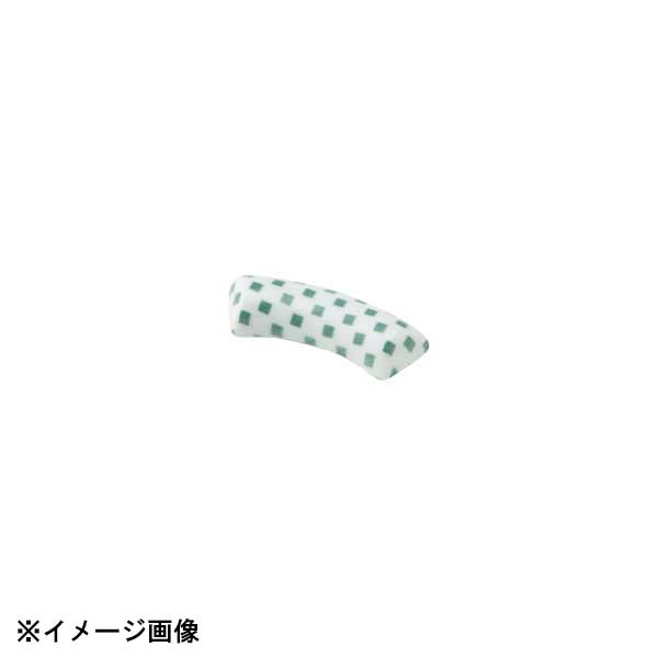 花伝 市松 緑 扇 箸置き 56477057