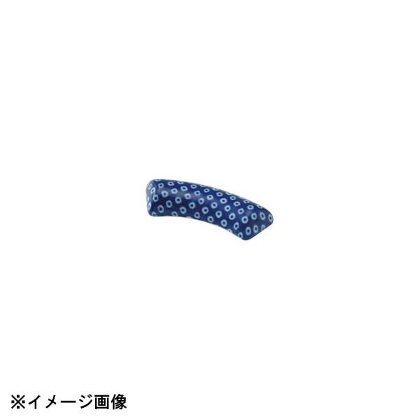 花伝 鹿の子 青 扇 箸置き 56486057