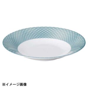 花伝 翠七宝 23cm浅鉢 56770160