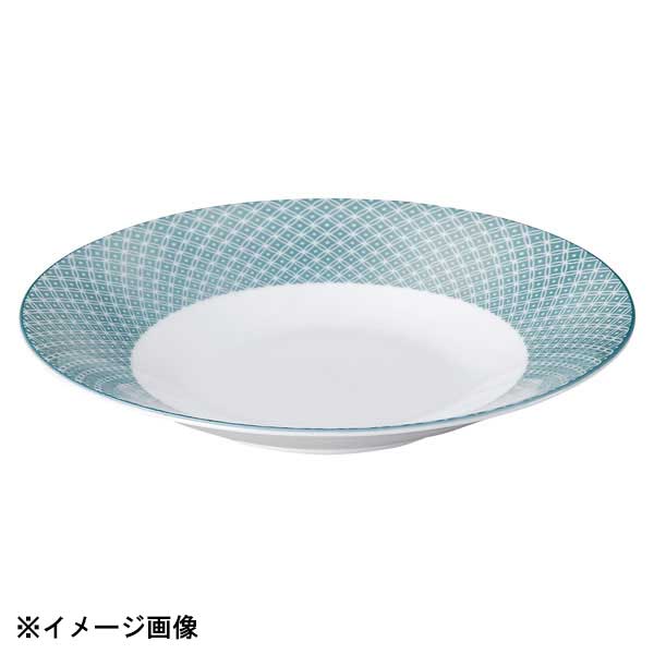 花伝 翠七宝 23cm浅鉢 56770160