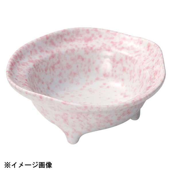 花伝 桃吹き 三つ足小鉢 58990033