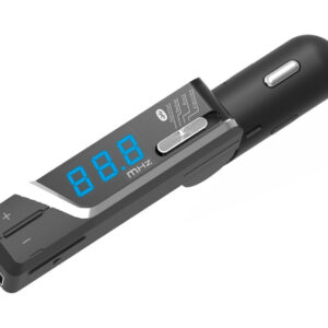 Bluetooth FMトランスミッター イコライザー付 USB1ポート 2.4A 自動判定/リバーシブル
