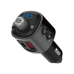 Bluetooth FMトランスミッター フルバンド USB2ポート 自動判定
