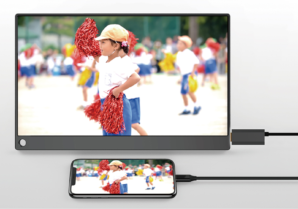 HDMI変換ケーブル Type-C専用 4K 充電用ポート付 3m - 画像 (3)