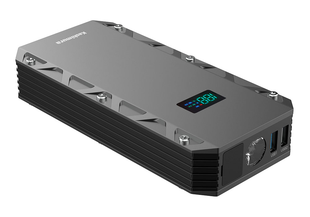 ジャンプスターター 12000mAh ディスプレイ付き