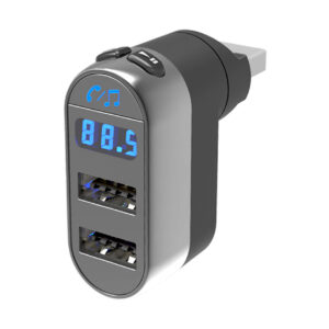 FMトランスミッター USB フルバンド 2ポート付