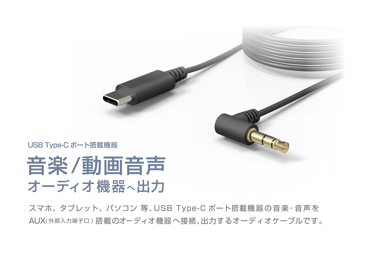C-AUX ケーブル 1m - 画像 (6)