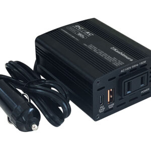 DC/ACインバーター150W + USB-A / USB-C