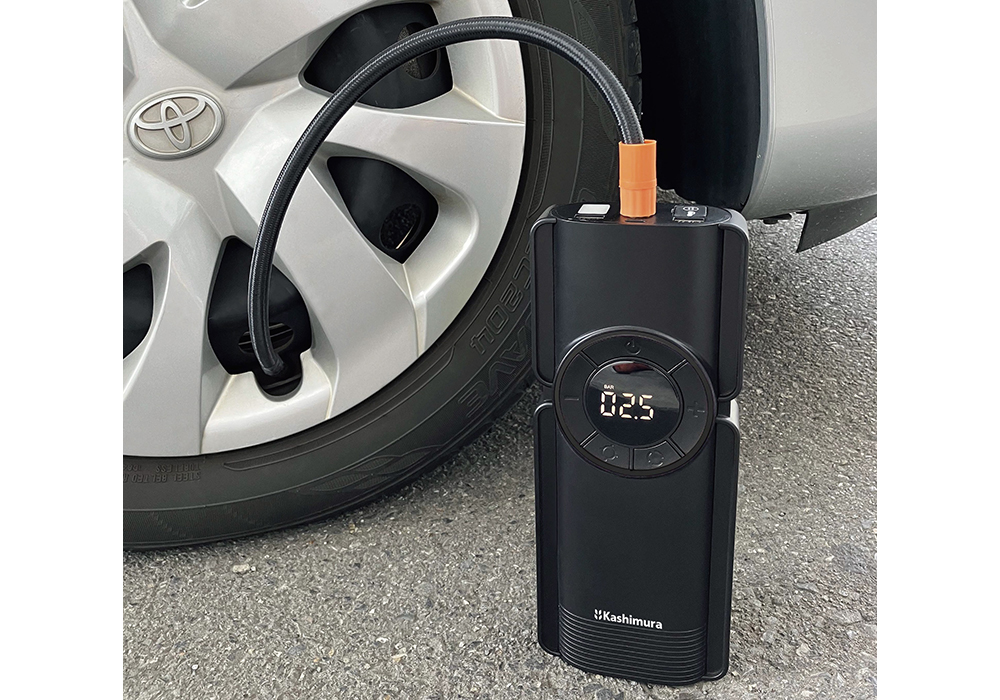 電動コンプレッサー付きジャンプスターター 8000mAh - 画像 (3)