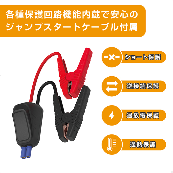 ジャンプスターター 6400mAh - 画像 (6)