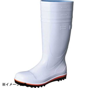 弘進ゴム 弘進 安全長靴ハイブリーダーガードHB-500白 25cm 378424