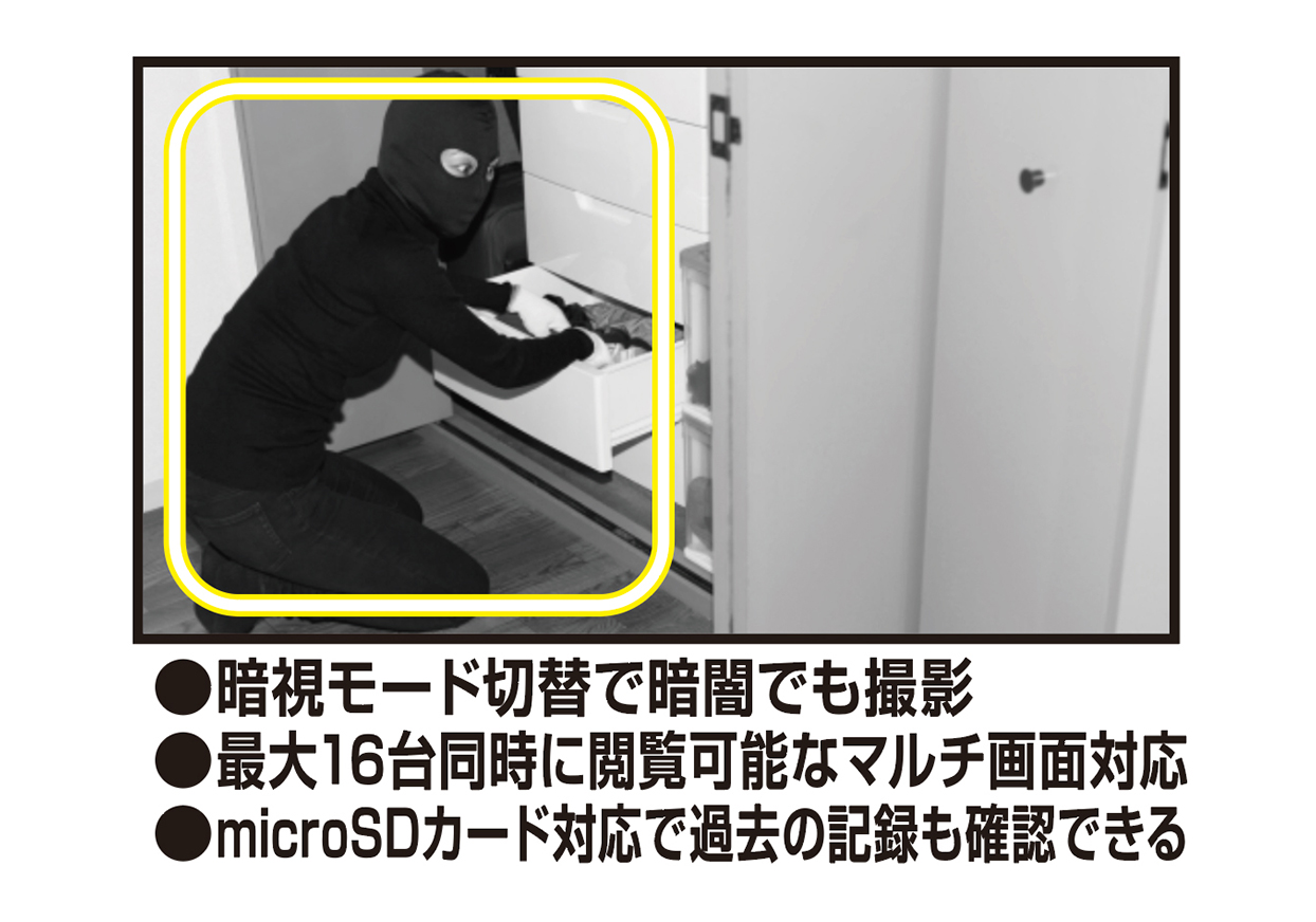スマートカメラ リモコン/温湿度/首振-巡航 - 画像 (10)