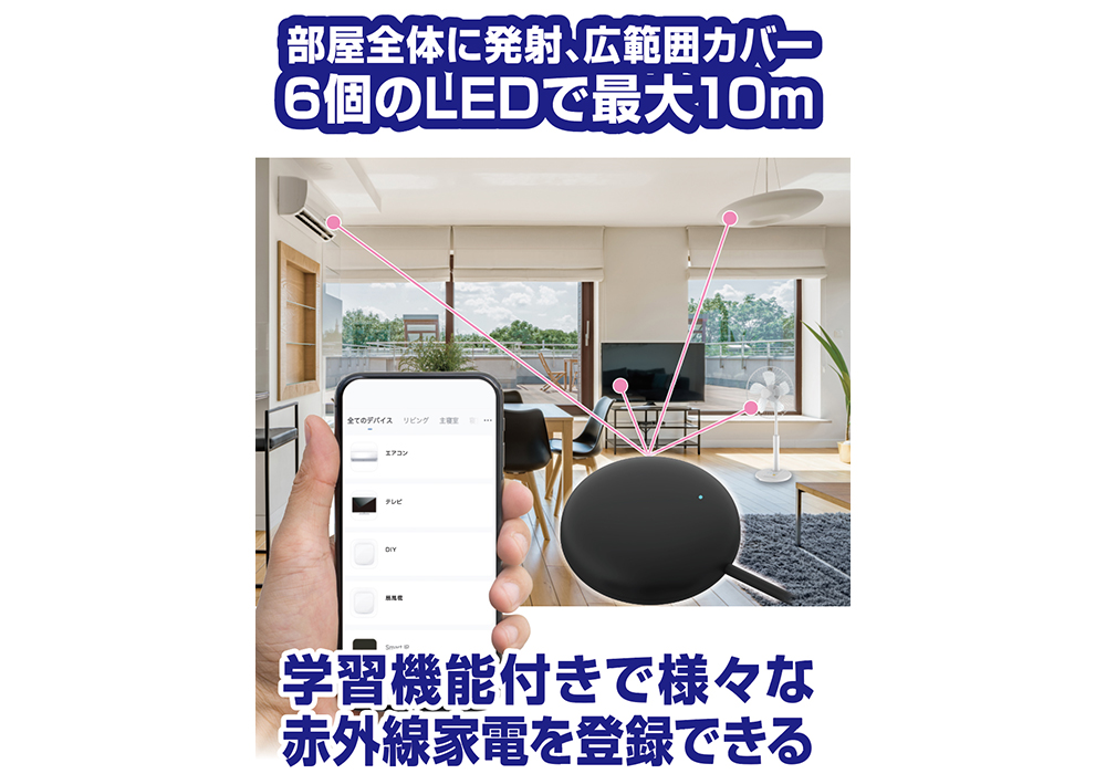 スマートリモコン ミニ - 画像 (3)