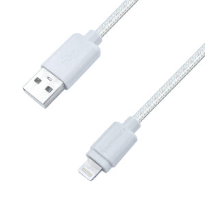 USB充電&同期ケーブル 1.2m LN STRONG WH