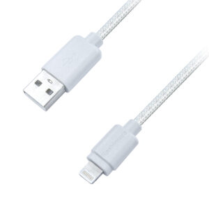USB充電&同期ケーブル 50cm LN STRONG WH