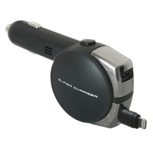 DC充電器 リール 4.8A LN/USB