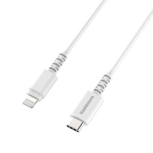 USB充電&同期ケーブル 2m C-LN WH