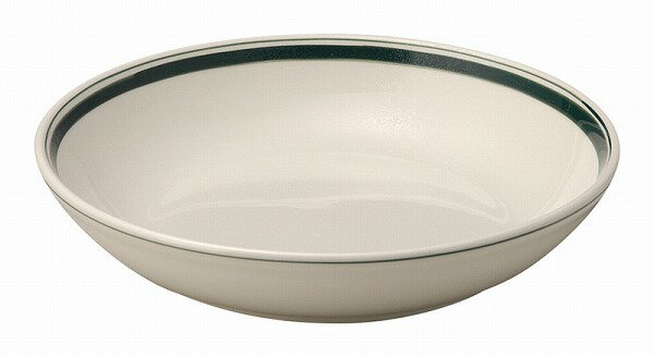 光洋陶器 KOYO カントリーサイド モス グリーン 24cmパスタボウル 美濃焼