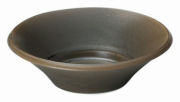 光洋陶器 KOYO スパダ ラバブラウン 13cm浅ボウル 美濃焼