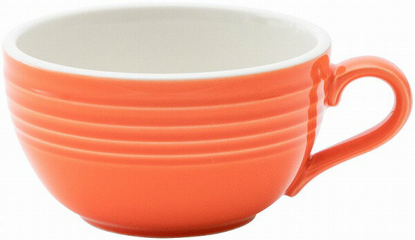 光洋陶器 KOYO オービット マンダリンオレンジ ラテカップ 美濃焼