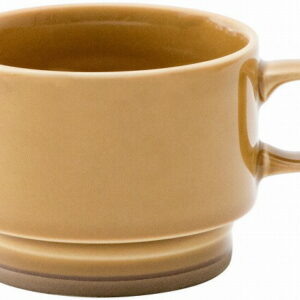 光洋陶器 KOYO カントリーサイド ハニーアンバー 高台スタックコーヒーカップ