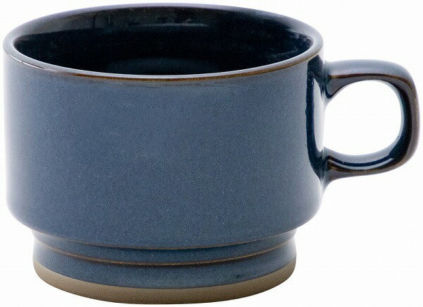 光洋陶器 KOYO カントリーサイド レイクブルー 高台スタックコーヒーカップ
