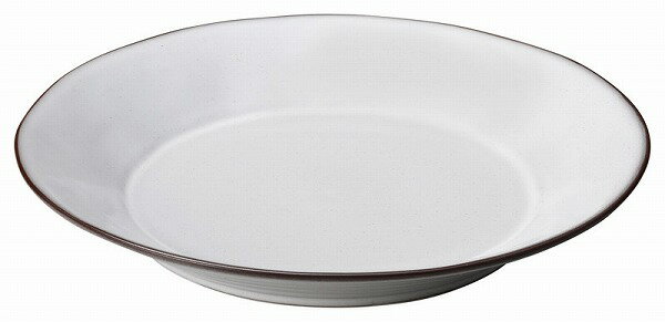 光洋陶器 KOYO ラフェルム スモークホワイト 26cmパスタボウル