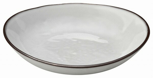 光洋陶器 KOYO ラフェルム スモークホワイト 22.5cm深皿