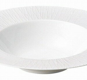 光洋陶器 KOYO ルミネ―ル ホワイト＆ホワイト 24cmディープスープボウル