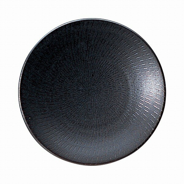 光洋陶器 KOYO 千早 黒 27.5cm皿