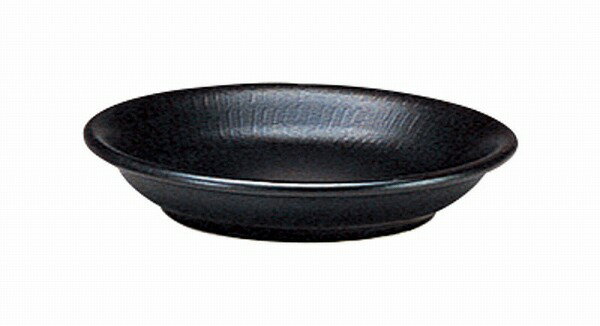 光洋陶器 KOYO 千早 黒 10.5cm皿