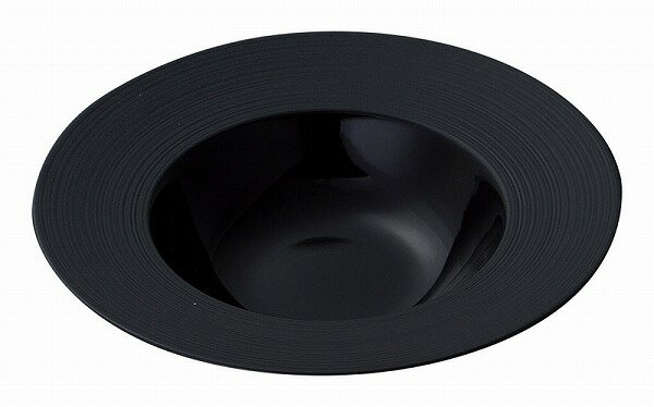 光洋陶器 KOYO ナイトストリーム 24cmディープスープボウル マット&シャイニーブラック
