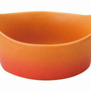 光洋陶器 KOYO 直火用 13.5cmソースポット ベイクオレンジ