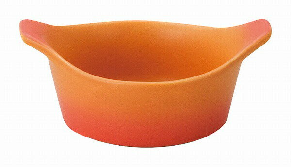 光洋陶器 KOYO 直火用 13.5cmソースポット ベイクオレンジ