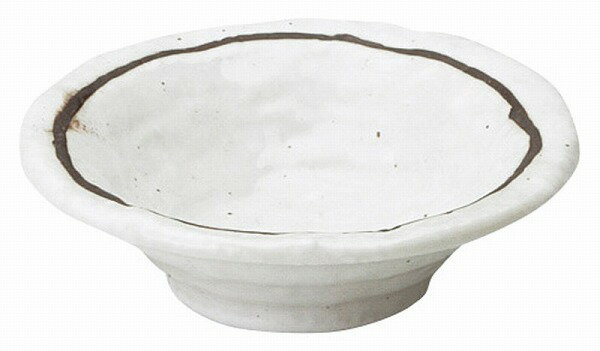 光洋陶器 KOYO 粉引ライン 石目11cm鉢