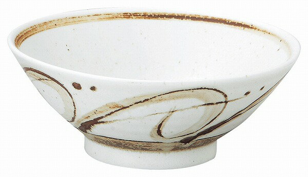 光洋陶器 KOYO 茶色唐草 19.5cm六兵衛