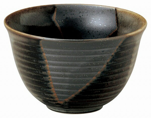光洋陶器 KOYO 山がすみ 櫛目12.5cm丼