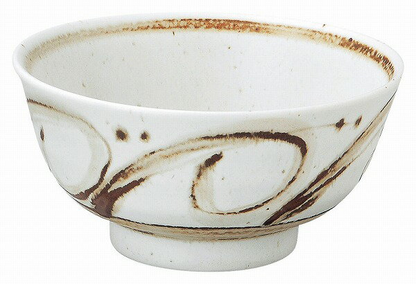 光洋陶器 KOYO 茶色唐草 深口15.5cm丼